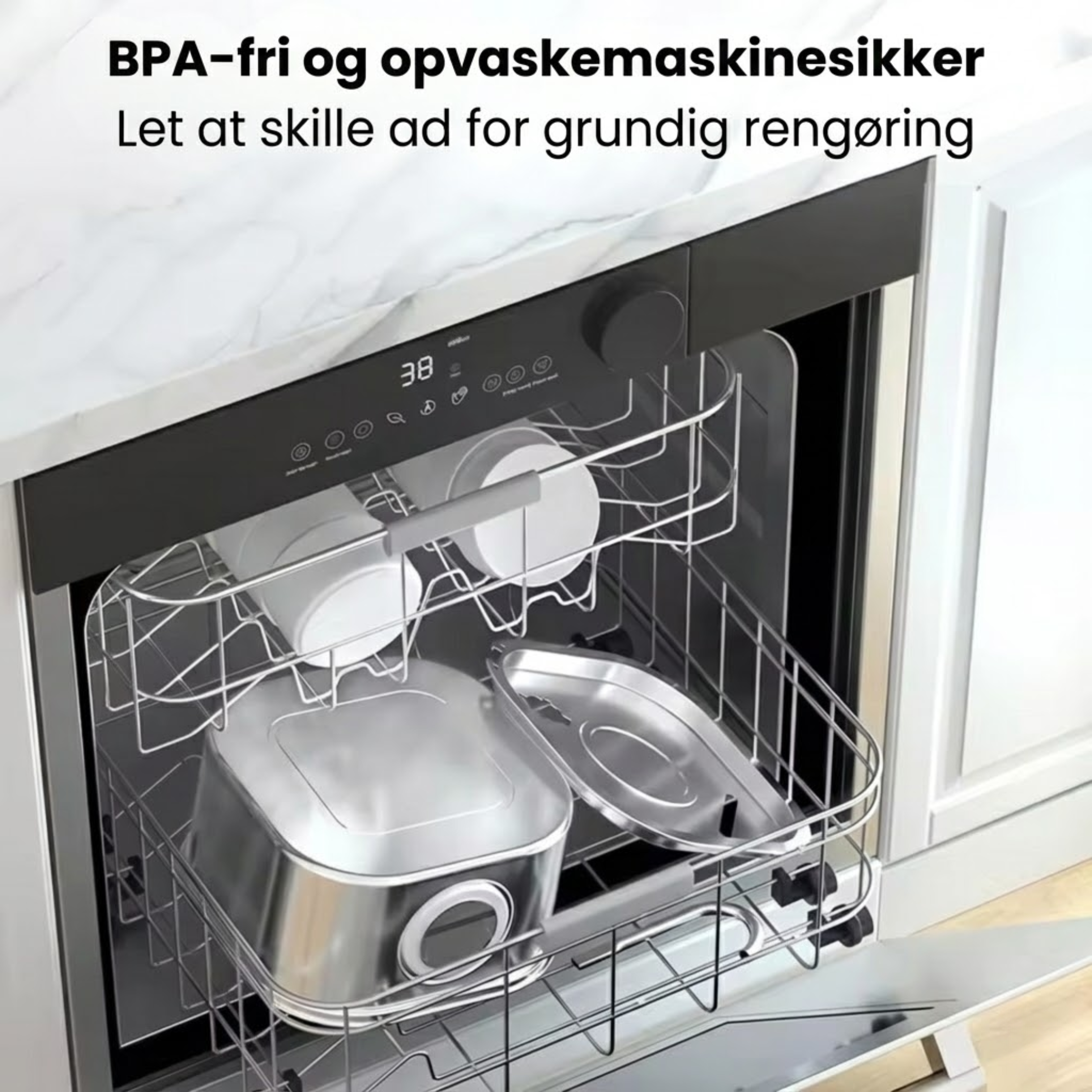 Kattellas vandfontæner i rustfrit stål