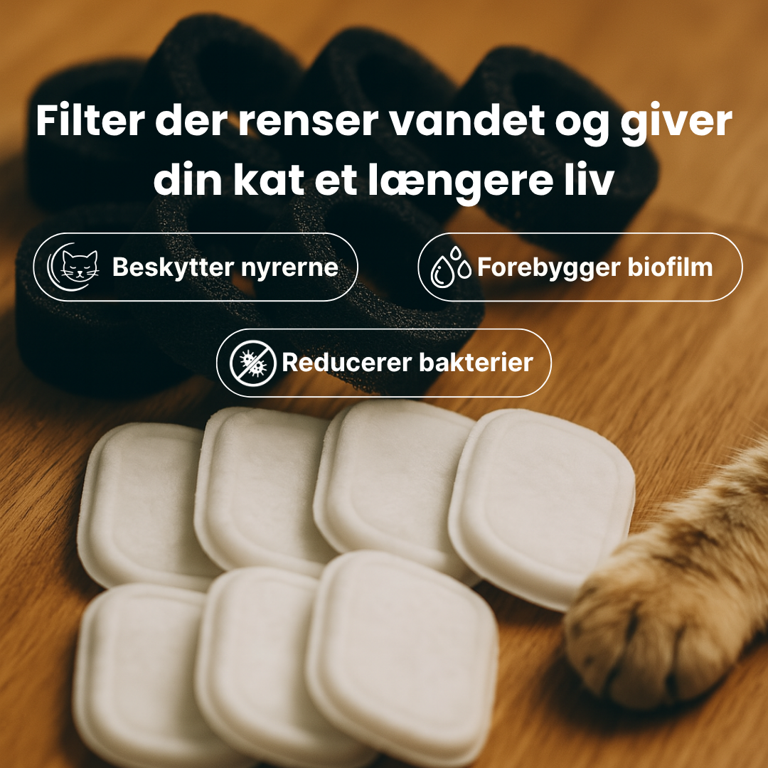 Kattellas vandfontæner i rustfrit stål